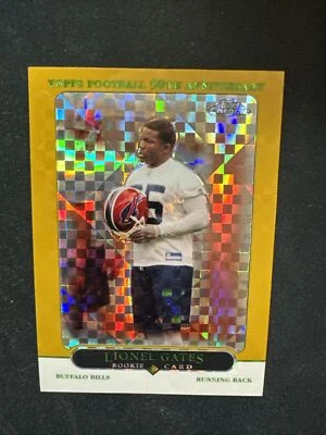 2005 Topps Chrome Football RC Rookie Card 214 Lionel Gates /399 - Image 1 of 2