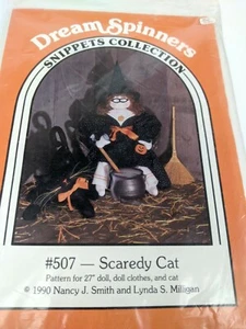 Vintage Dream Spinner Doll Sewing Patterns YOU CHOOSE, Witch, Bear, Santa - Picture 1 of 31