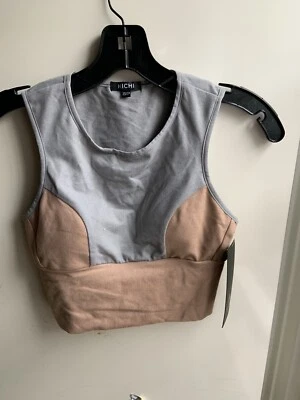 MICHI Aura  Crop Top, Women's Size XS Pink NEW - Image 1 of 2