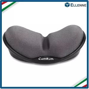 ✅CUSCINO ERGONOMICO MOUSE IN GEL MEMORY FOAM CON SUPPORTO POGGIA POLSO GRIGIO✅ - Foto 1 di 6