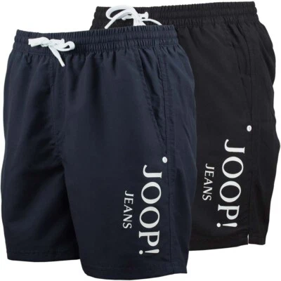 Joop Herren Badeshorts Badehose Schwimmshorts S M L XL XXL Farbwahl Blau Schwarz - Bild 1 von 3