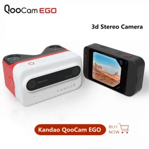 Kandao QooCam EGO 3D Stereo Camera 4K 60FPS VR Camera Waterproof Six Axis Camrea - Picture 1 of 21