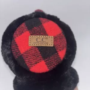 C.C. Buffalo Check Ear Muffs - Picture 1 of 7