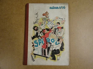 SPIROU MAGAZINE / ALBUM N° 14 (1943 n°18 -35) - Imagen 1 de 7