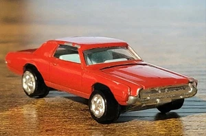 Vintage 1977 Playart Hong Kong Red Thunder Bird Thunderbird Car Opening Hood  - Picture 1 of 12
