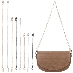 Extensión de cadena plana hágalo usted mismo 8 piezas para bolso billetera Miss bolso accesorios - Imagen 1 de 11