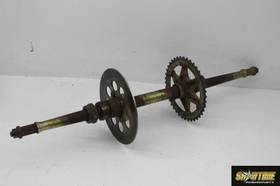 01-05 YAMAHA RAPTOR 660 YFM660 REAR AXLE BACK WHEEL PIVOT BOLT AXEL SHAFT - Image 1 of 4