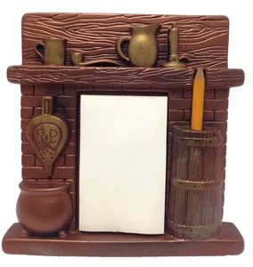 Vintage Notepad Pencil Fireplace Wall Plaque 1963 Ceramic org pad Miller Studio - Picture 1 of 4