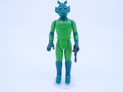 Vintage 1978 Kenner Star Wars Action Figure HK Greedo Complete Original Nice! NR - Image 1 of 4