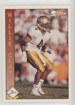 1992 Pacific Willie Clay #330 Rookie RC - Image 1 of 2
