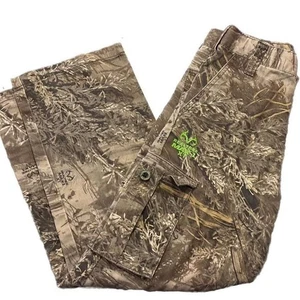 Realtree Advantage Hunting Camo Cargo Pants Boys 10/12 - Picture 1 of 3