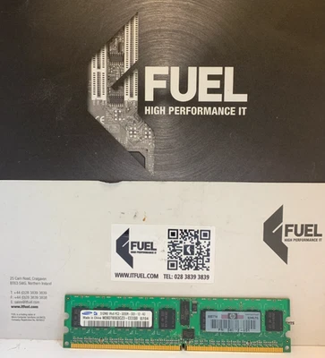 Samsung  512MB DDR2 ram memory module PC2-3200-  M393T6553CZ3-CCCQ0 - Image 1 of 3