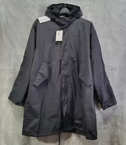 Nike Therma Fit Life Parka Smoke Grey Sportswear 3 In 1 Mens Sz M Oversized - Picture 1 of 9