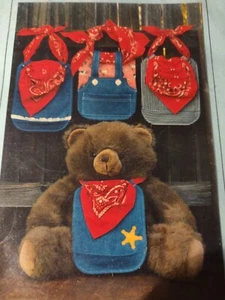 Kitty Lou Creations New Pattern #10 Bandana Spill Proof Baby Bib Farmer - Picture 1 of 2