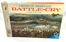 Vintage Milton Bradley American Heritage Battle-Cry Civil War Board Game