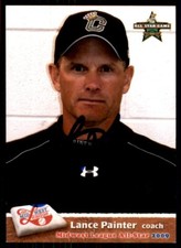 2009 GrandStand Clinton LumberKings Lance Painter Signed IP AUTO #NNO