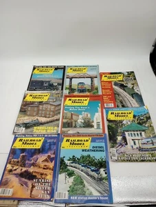 Vintage (3) 1996 ( 3)97 (2)98Railroad Model Craftsman Magazine Lot Of 8 Read - Picture 1 of 9