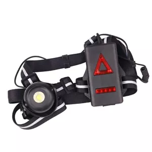 4R Running Chest Light USB Rechargeable 250 Lms Adjustable - Illuminate Your Run - Picture 1 of 5