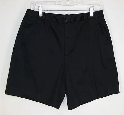 Pantalones Cortos de Golf Ralph Lauren 8 Negro Mezcla de Algodón 29" Cintura Foto 1 de 3