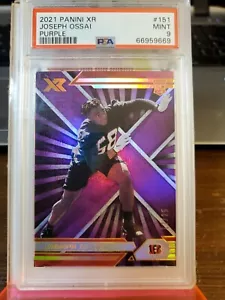 XR Purple 2021 17/25 Joseph Ossai 151 Rookie RC PSA 9 - Imagen 1 de 2