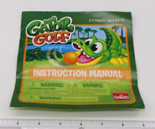 Gator Golf The Play-at-Home Mini Golf Game (3+) Goliath Games Brand New  Sealed!