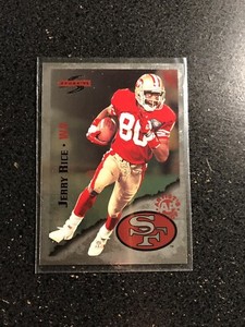 1995 Score Jerry Rice Red Siege Artist's Proof Card #3 Very Rare NM/MINT