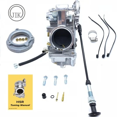 Carburador de carrera HSR 48 mm apto para HSR48 acabado pulido HSR48 42-6265 carburador Foto 1 de 4