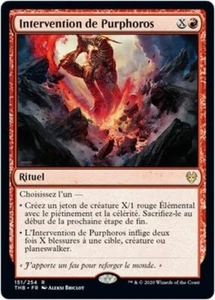 MTG Magic THB - Purphoros's Intervention/Intervention de Purphoros, French/VF - Picture 1 of 1