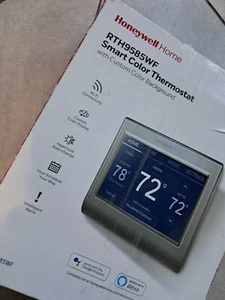 Honeywell Home RTH9585WF Smart Color Thermostat Energy Star Wi-Fi Programmable - Picture 1 of 5