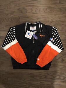 Vintage 90’s Baltimore Orioles champion windbreaker jacket new w/ tag mens large