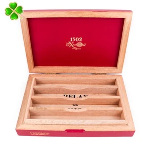 1502 y Xtra Edad 18 Años Salomon Caja de Puros Madera Vacía 8.5" x 5.75" x 1.5" - Imagen 1 de 12