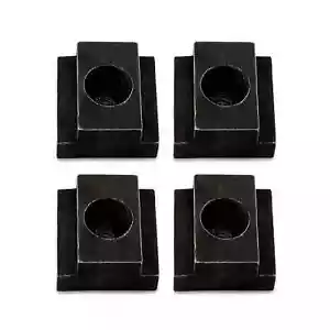 Tuerca ranura en T Wulankd acabado óxido negro, tamaño de rosca 1/2"-13, mesa de 5/8 pulgadas, paquetes de 4 - Imagen 1 de 2