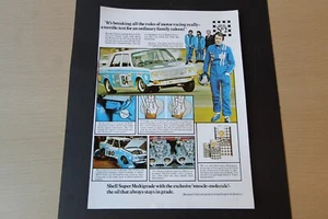 Original magazine advert: HILLMAN HUNTER 1725cc GLS racer, frame-ready wall-art - Picture 1 of 1