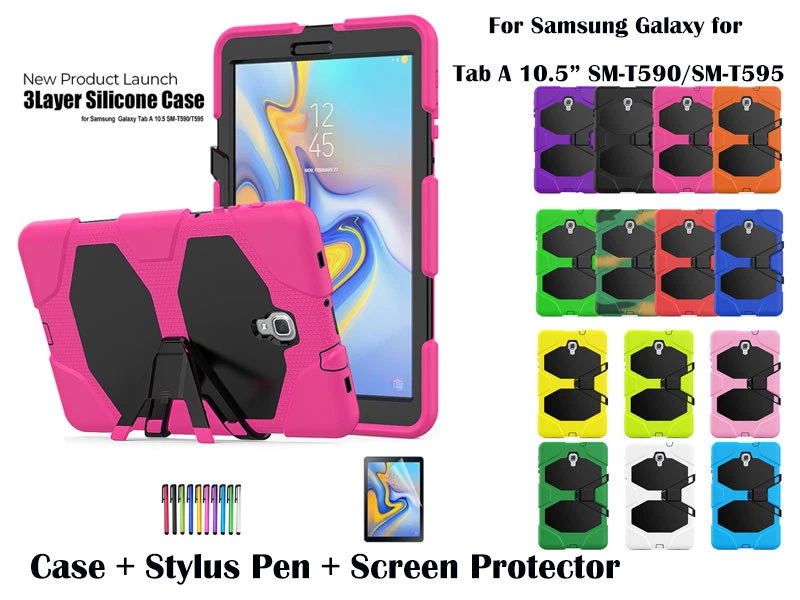 Heavy Duty Shock Proof Survivor Case for Samsung Galaxy Tab A  10.5 T590/T595 - Image 1 of 1