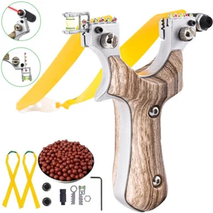 Profi Jagd Steinschleuder Outdoor Sportschleuder Katapult Schleuder mit Laser DE - Bild 1 von 15