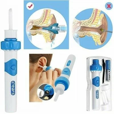 Intelligent Ohrenschmalz Entfernung Elektrisch Mit 2 Soft Silicone