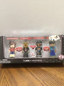 Tube Heros Deluxe Gaming Pack 10065 4 Action Figures NEW in Box Age 8+ - Picture 1 of 6