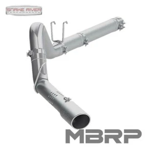 FILTRO MBRP 4" ESCAPE TRASERO FORD POWERSTROKE 2008-2010 DIÉSEL 6,4 L ALUMINIZADO - Imagen 1 de 8