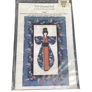 Scrap Friendly Pattern for Applique Doll or 15" Pillow Doll by Toni's Treasures - Picture 1 of 3