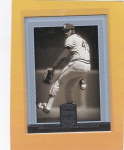 2005 DONRUSS GREATS BASEBALL BOB GIBSON #92 CARDINALS NMMT *65505