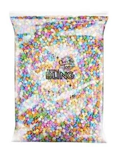 Edible Bling Pastel Sequins Mix Cake Sprinkles 1kg - Picture 1 of 1