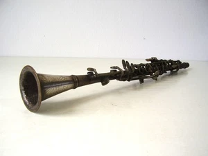 Antike Pedler Elkhart. USA Klarinette Versilbert - Picture 1 of 7