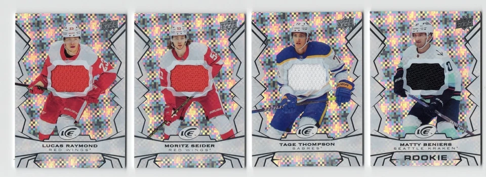 2022-23 Upper Deck Ice Base & Rookie Jersey Silver Pick from List - Image 1 of 1