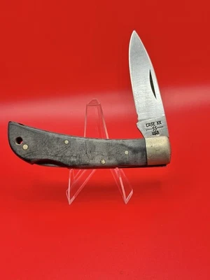 Cuchillo negro raro vintage 1970 Case XX USA 21051 LSSP bloqueo trasero 10 puntos Foto 1 de 3
