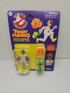 The Real Ghostbusters Winston Zeddemore Fright Features Figure MOC Kenner - Picture 1 of 8