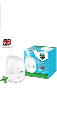 Vicks Personal Cool Mist Ultrasonic Humidifier Easy , Quiet VUL510E1/3 Pin Plug - Image 1 of 4