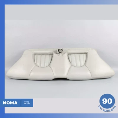 03-06 Jaguar XK8 X100 Cojín de asiento inferior trasero izquierdo y derecho cuero LHJ OEM Foto 1 de 4