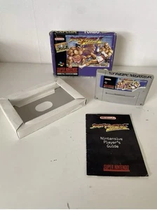 Street Fighter 2 Turbo Super Nintendo SNES PAL Boxed and Tested - Picture 1 of 16