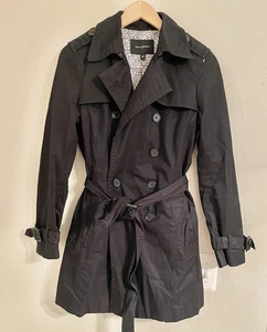 Banana Republic Trench Coat Zip Out Liner Double Breasted Khaki EUC | Women’s M - Picture 1 of 9