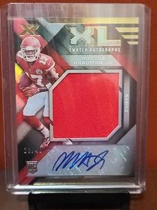2019 Panini XR Rookie XL Swatch Auto /49 Mecole Hardman Jr #RXL-8 Auto RC - Picture 1 of 3